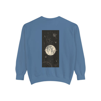 The Moon [1st Edition] Unisex Garment-Dyed Sweatshirt