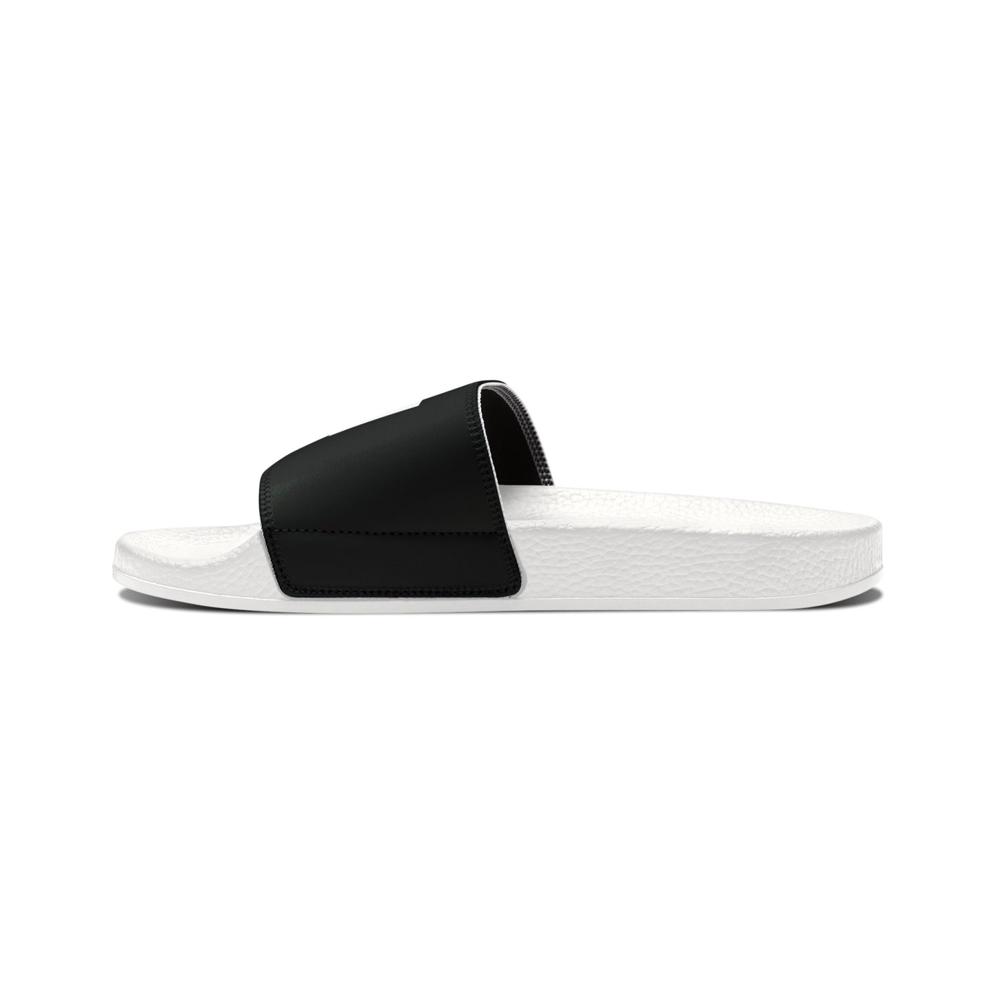 SNOBkill Men's PU Slide Sandals [Black Strap Edition]