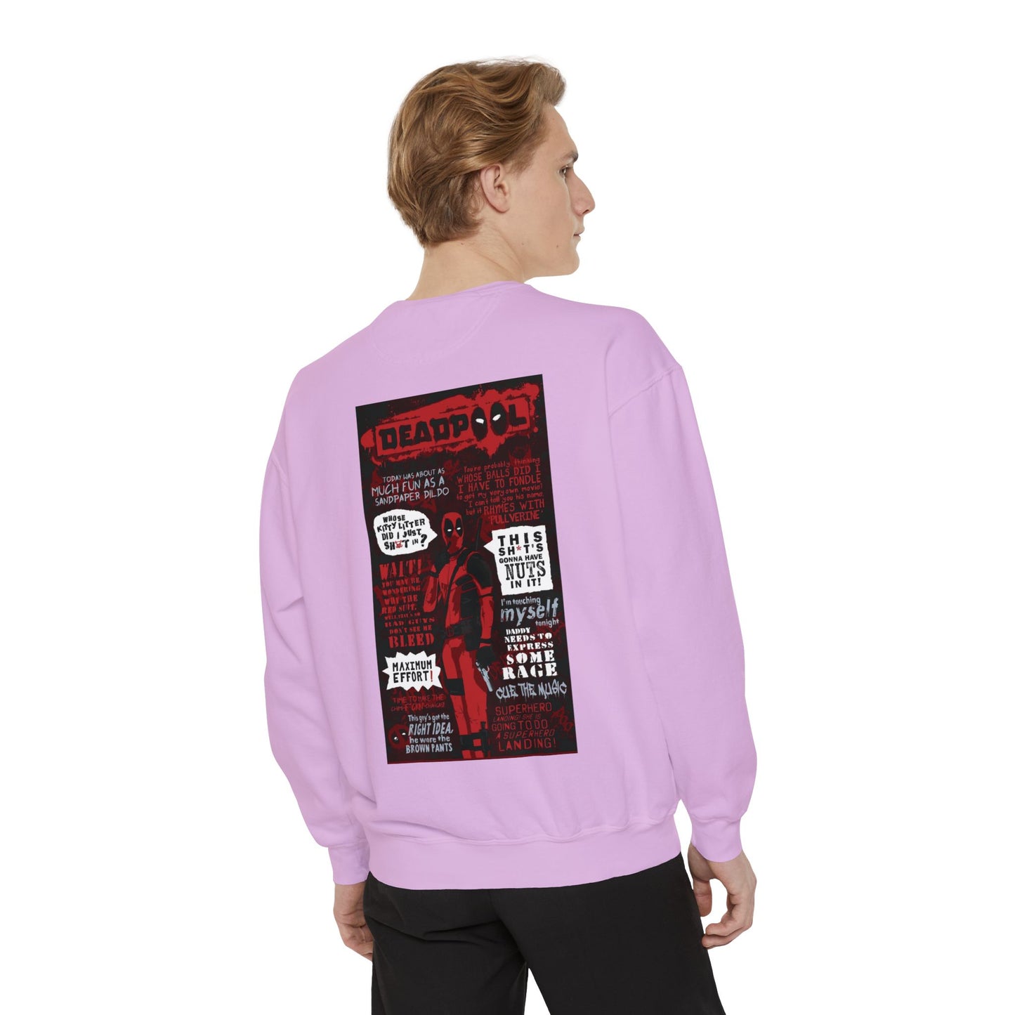 Deadpool [1st Edition] Unisex Garment-Dyed Sweatshirt