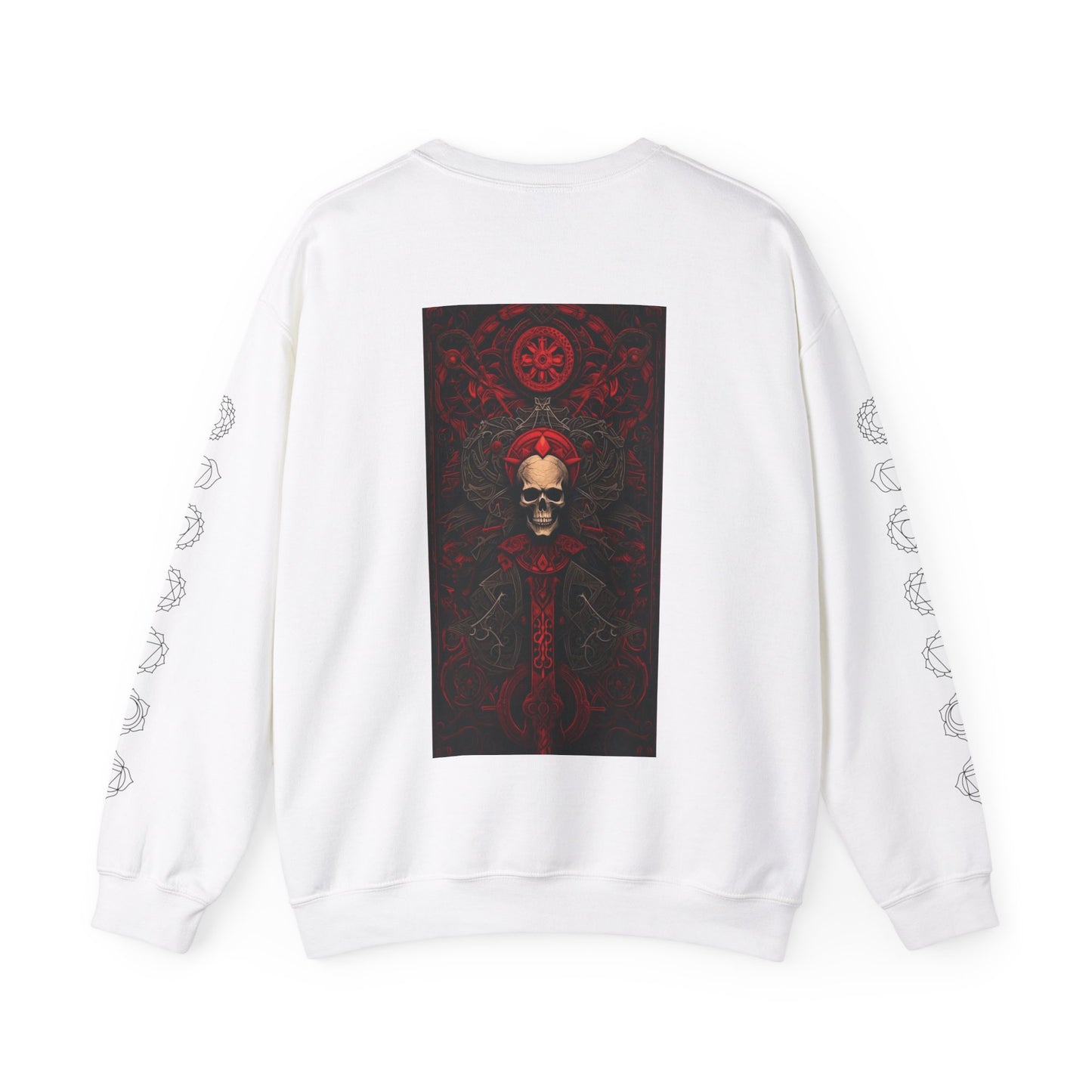 Red Gate Lock Unisex Heavy Blend™ Crewneck Sweatshirt