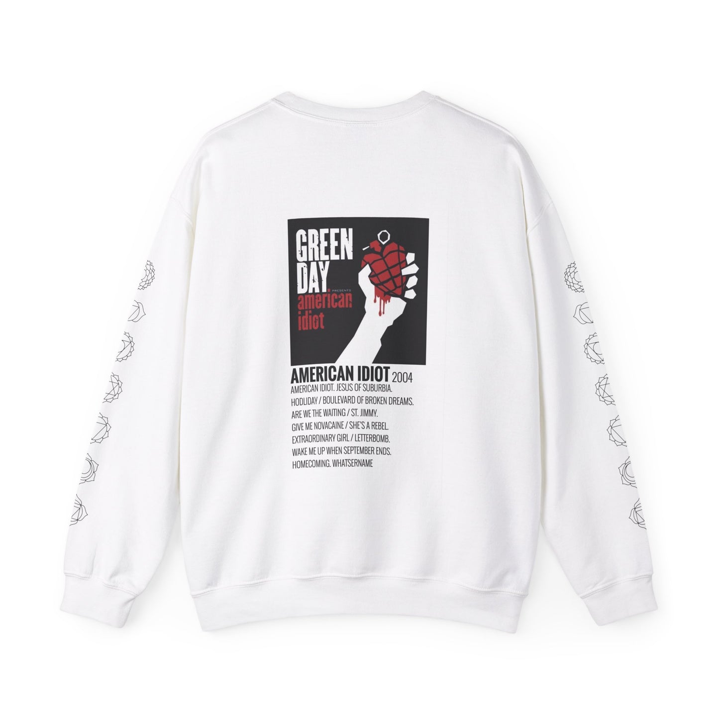 American Idiot by Green Day - 2004 Unisex Heavy Blend™ Crewneck Sweatshirt