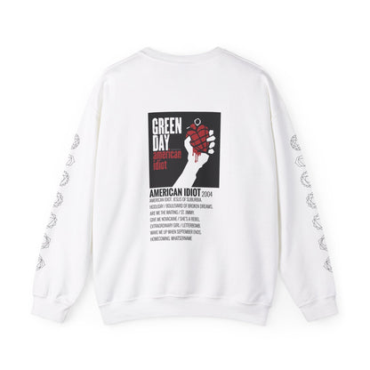 American Idiot by Green Day - 2004 Unisex Heavy Blend™ Crewneck Sweatshirt