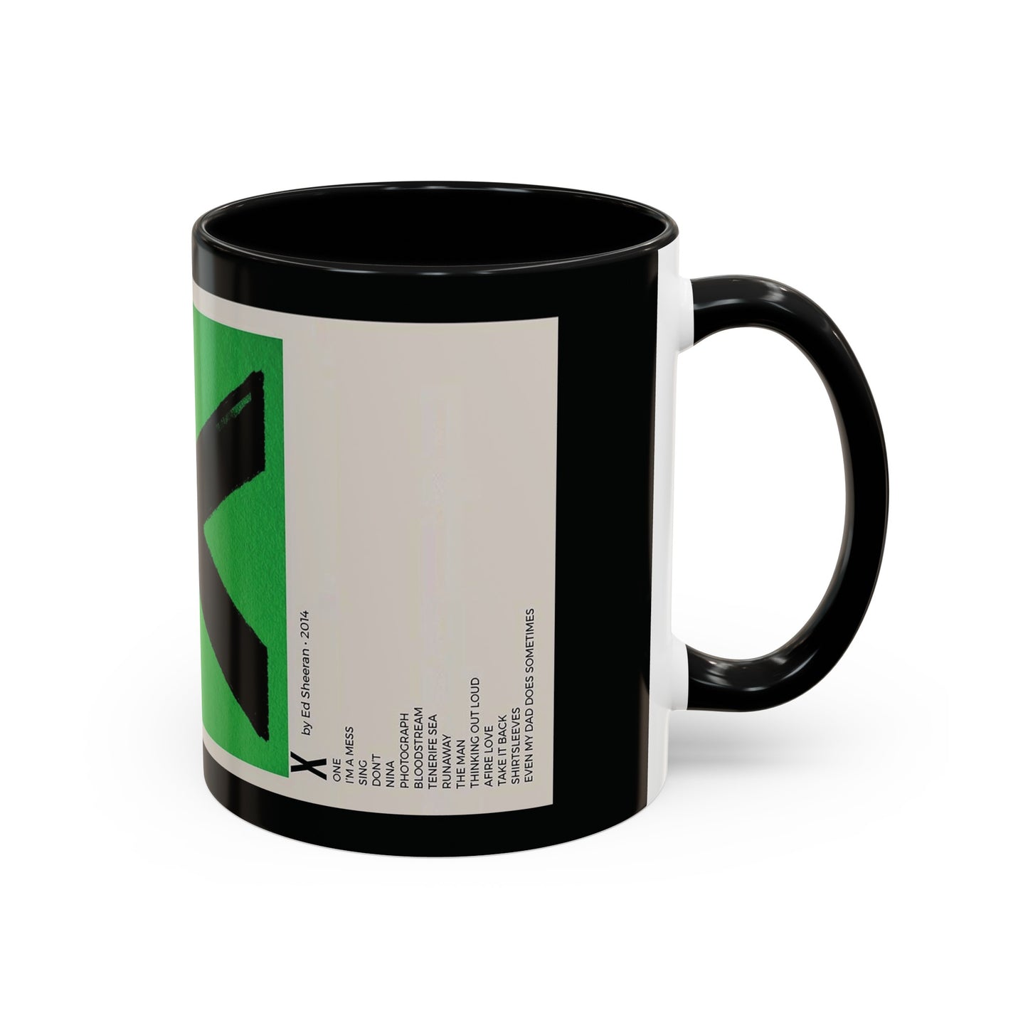 X by Ed Sheeran - 2014 Accent Coffee Mug, 11oz