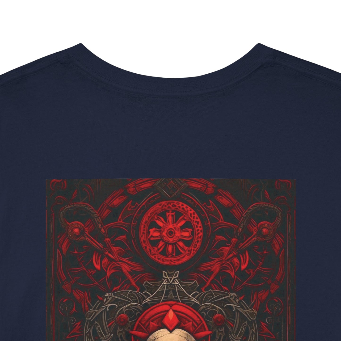 Red Gate Lock Unisex Heavy Cotton Tee