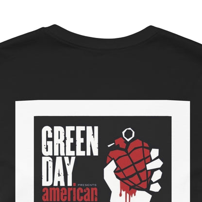 American Idiot by Green Day - 2004 Unisex Jersey Short Sleeve Tee