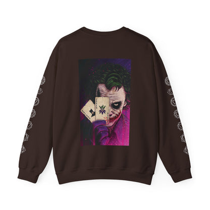 Joker Heath Ledger [2nd Edition] Unisex Heavy Blend™ Crewneck Sweatshirt