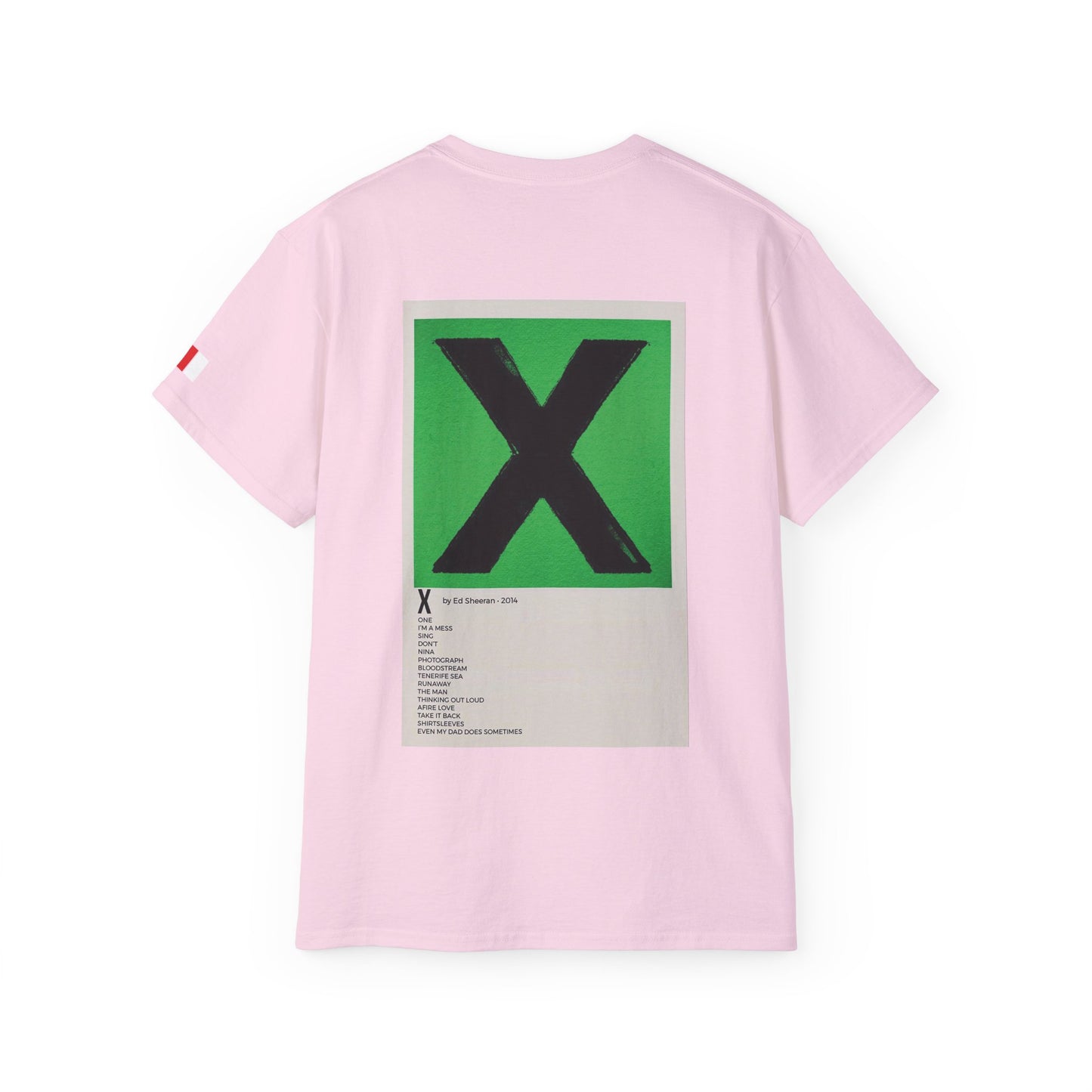 X by Ed Sheeran - 2014 Unisex Ultra Cotton Tee