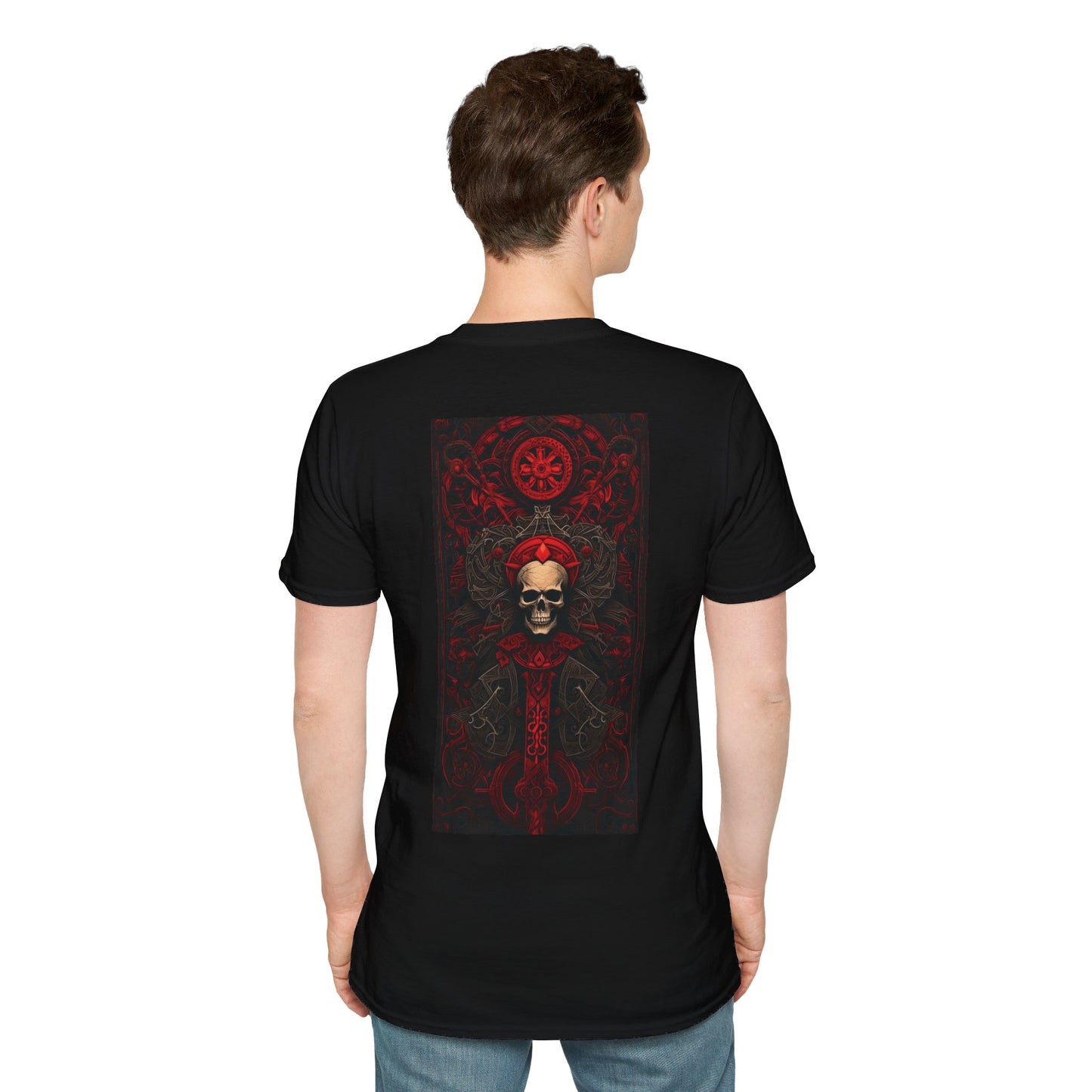 Red Gate Lock Unisex Softstyle T-Shirt