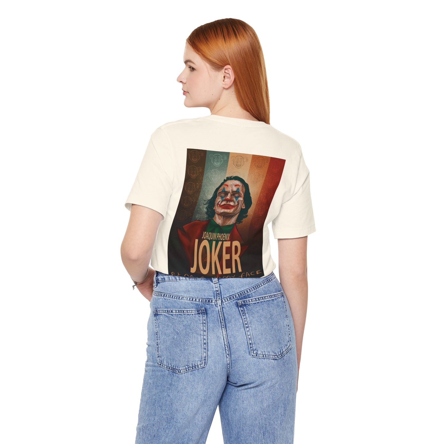 Joker Joaquin Phoenix Unisex Jersey Short Sleeve Tee