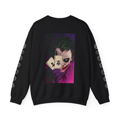 Joker Heath Ledger [2nd Edition] Unisex Heavy Blend™ Crewneck Sweatshirt