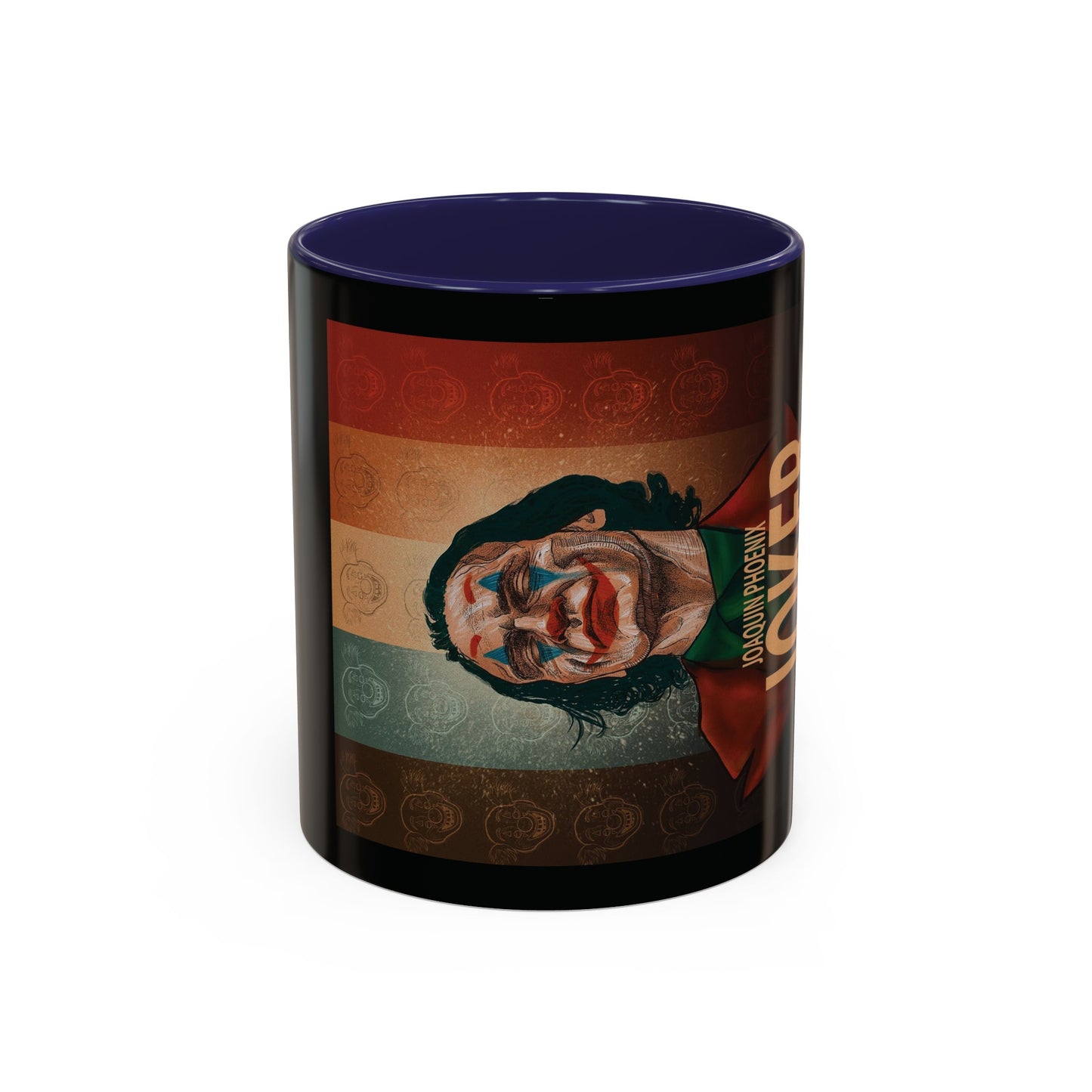 Joker Joaquin Phoenix Accent Coffee Mug, 11oz