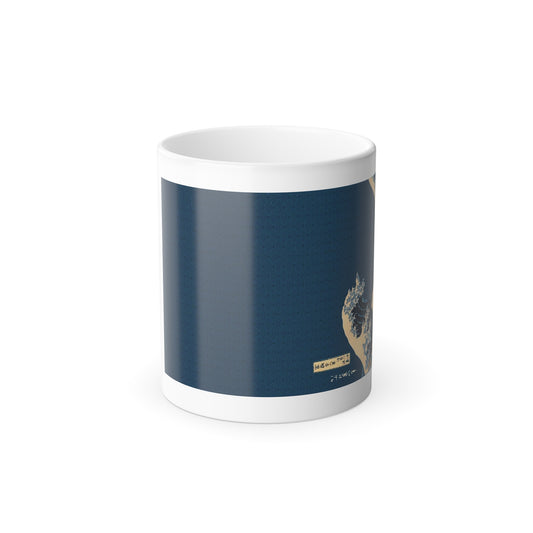 Waves [3rd Edition] Color Morphing Mug, 11oz