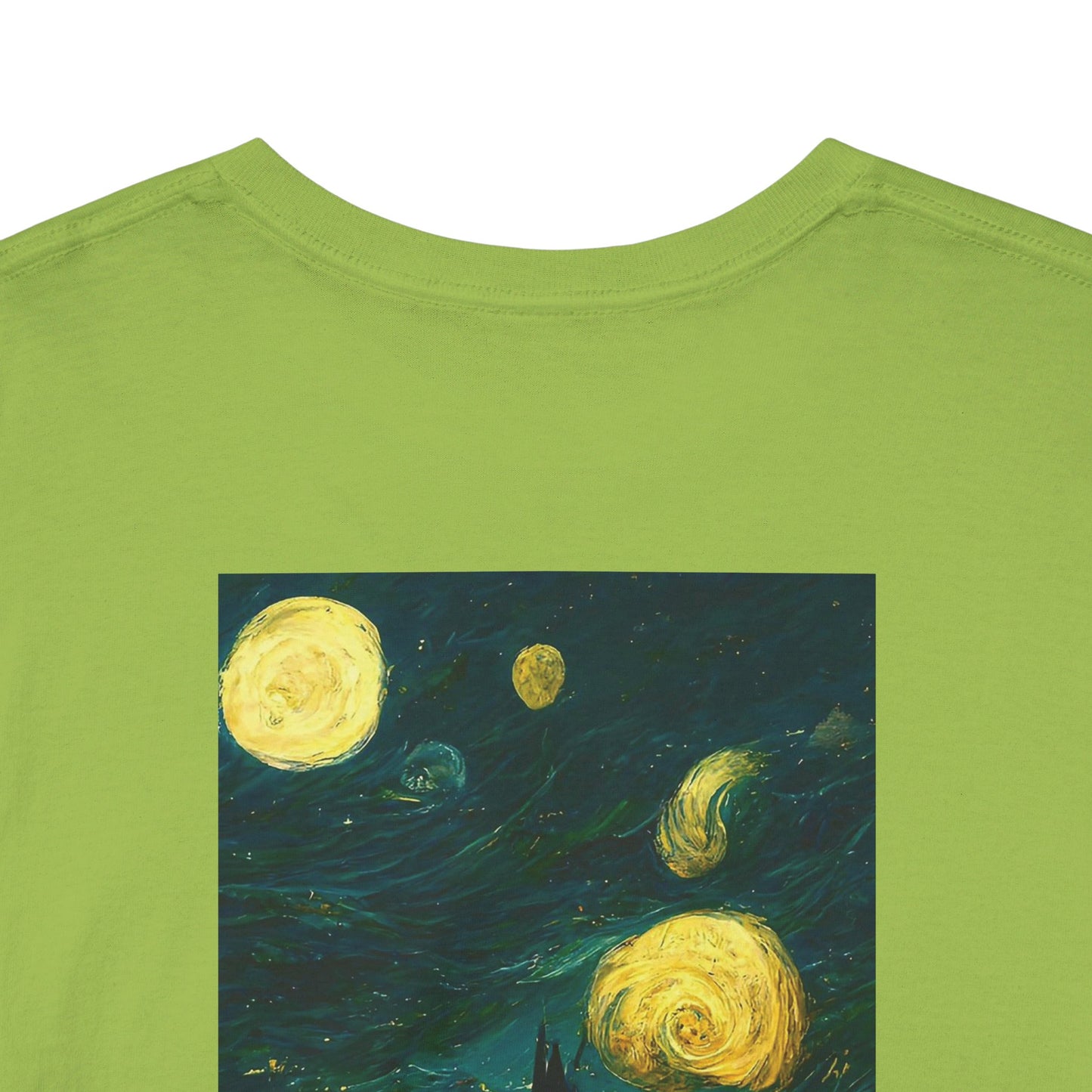 Starry Night Hogwarts Unisex Heavy Cotton Tee