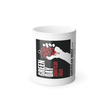 American Idiot by Green Day - 2004 Color Morphing Mug, 11oz