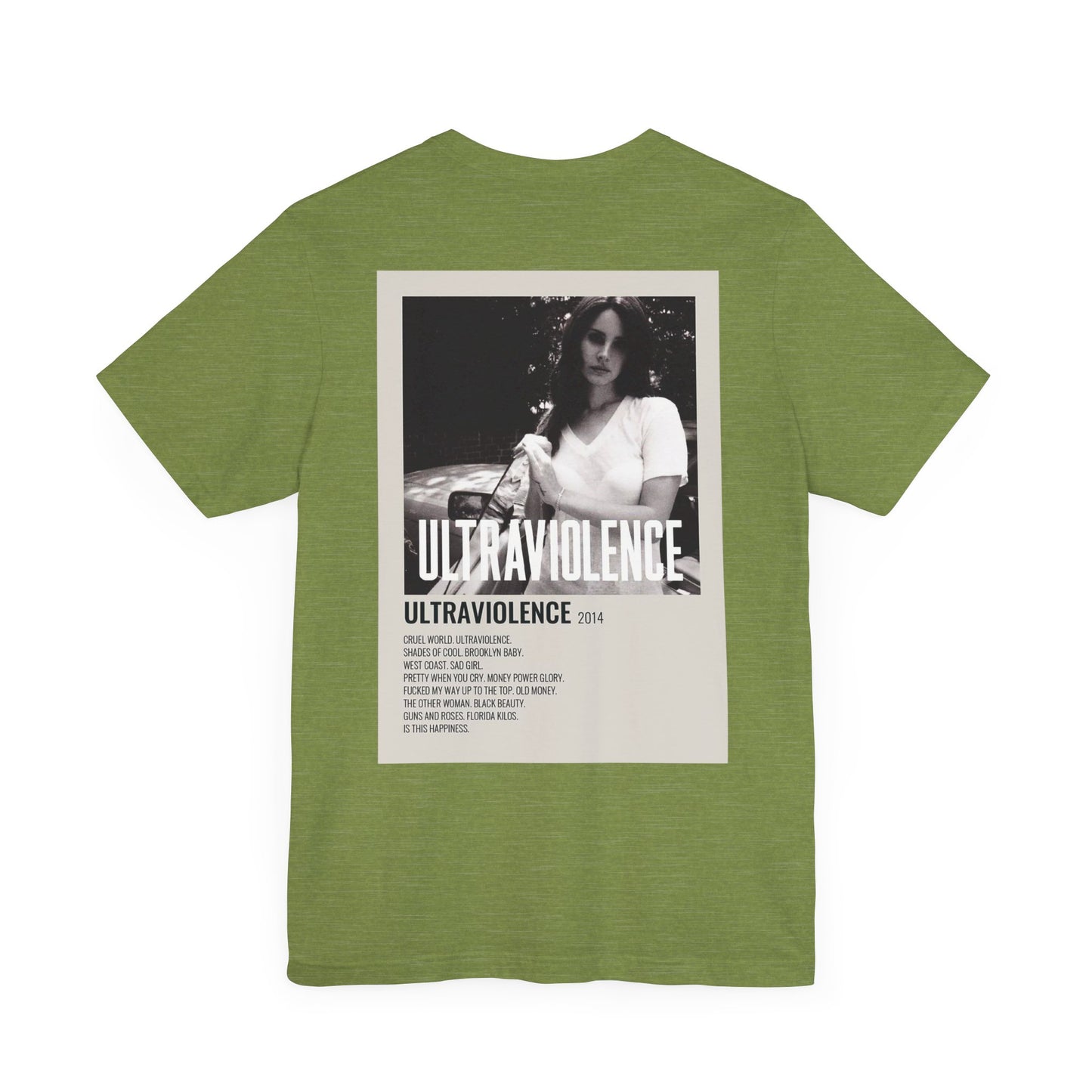 Ultraviolence by Lana Del Rey - 2014 Unisex Jersey Short Sleeve Tee