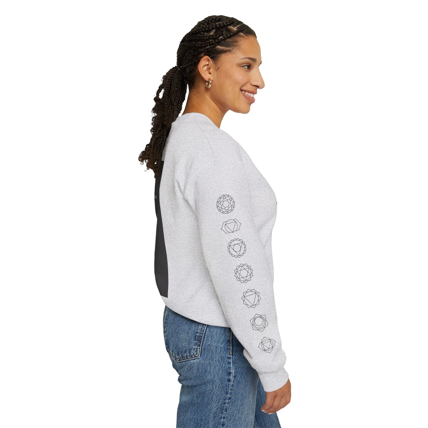 Weapon=Peace Unisex Heavy Blend™ Crewneck Sweatshirt