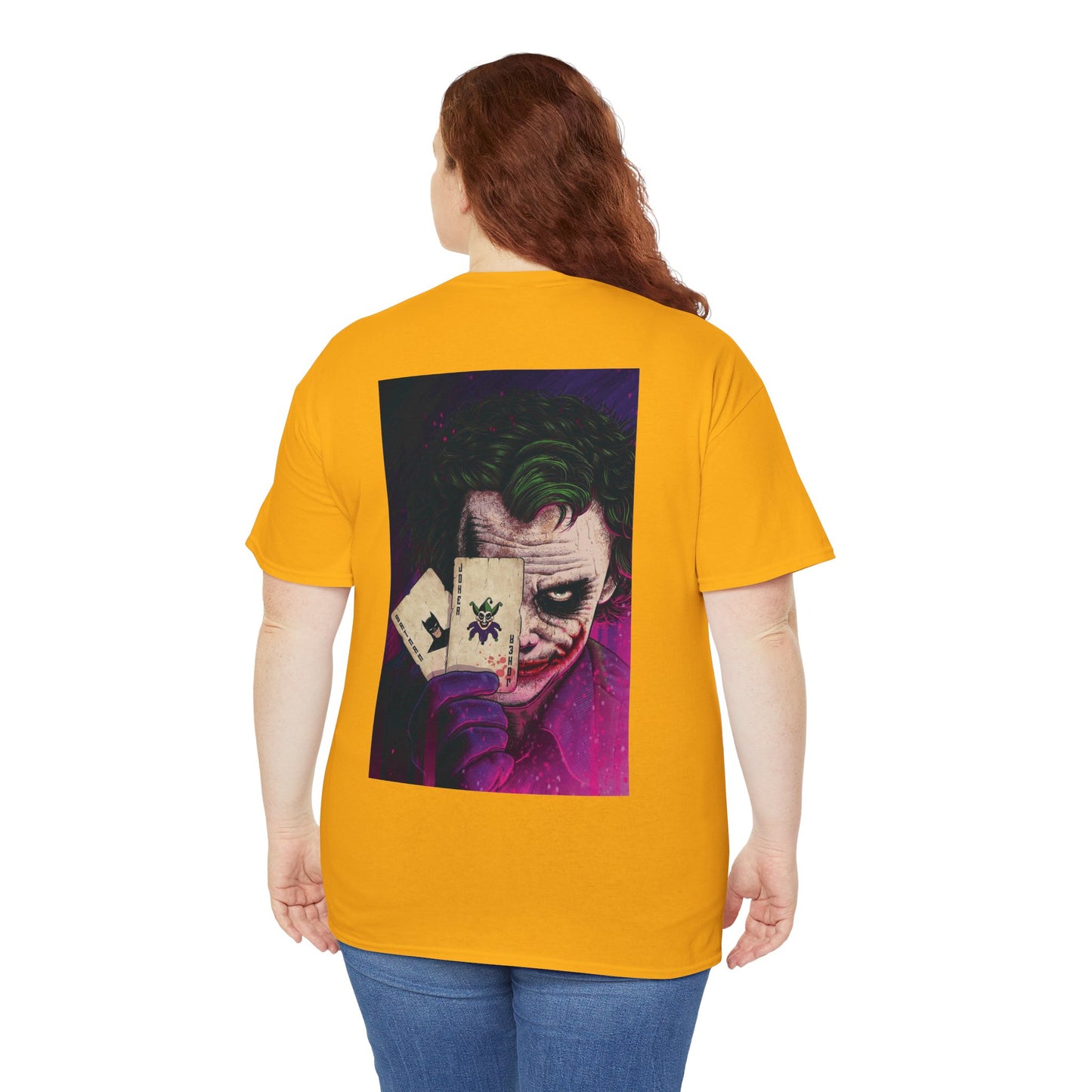 Joker Heath Ledger [2nd Edition] Unisex Heavy Cotton Tee