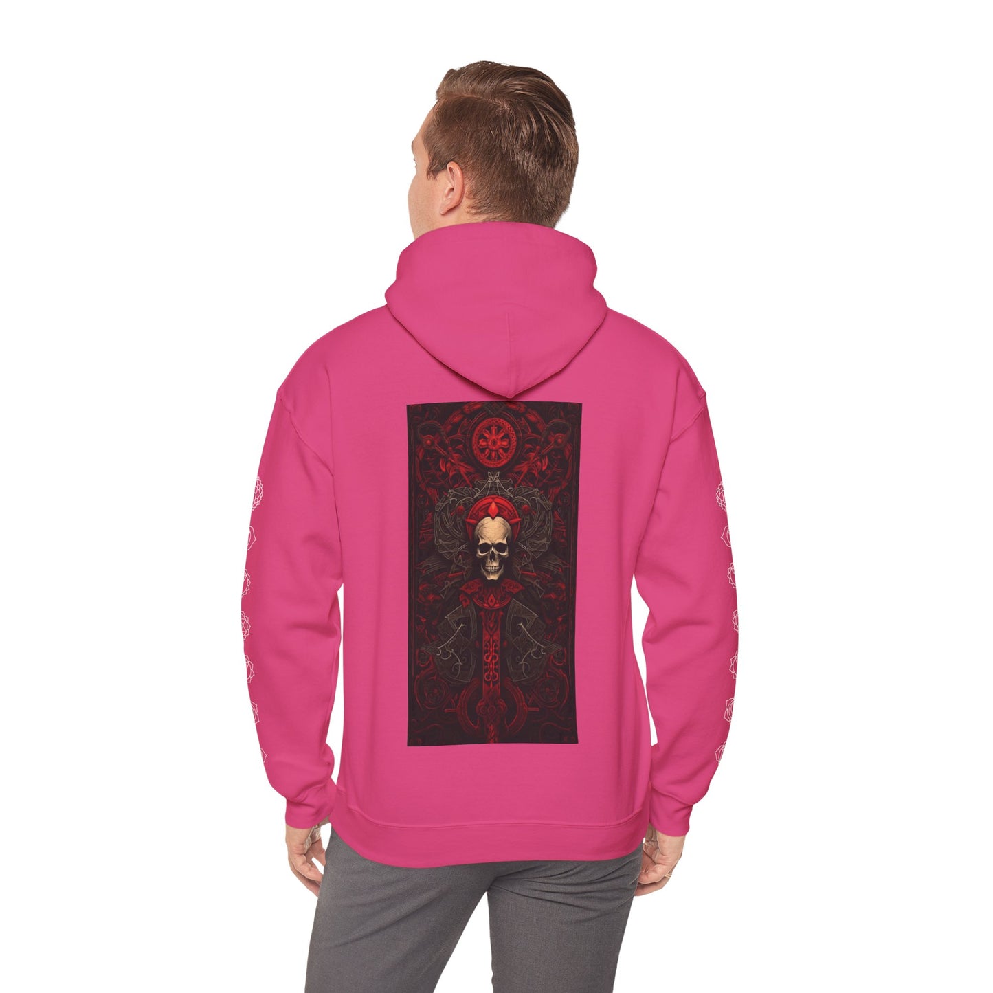 Red Gate Lock Unisex Heavy Blend™ Hooded Sweatshirt