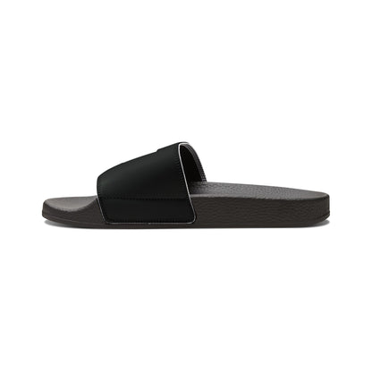 SNOBkill Men's PU Slide Sandals [Black Strap Edition]