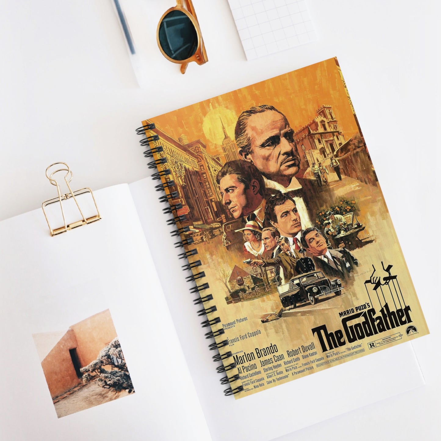 The Godfather Spiral Notebook - Ruled Line