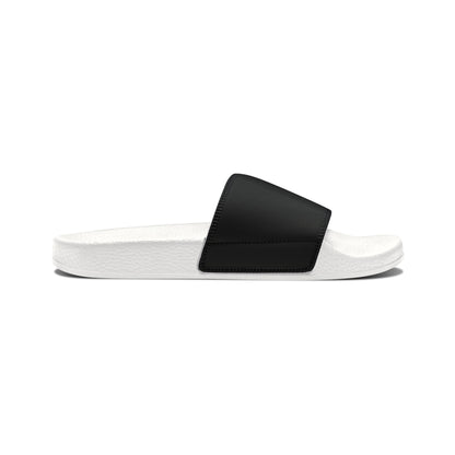 SNOBkill Men's PU Slide Sandals [Black Strap Edition]