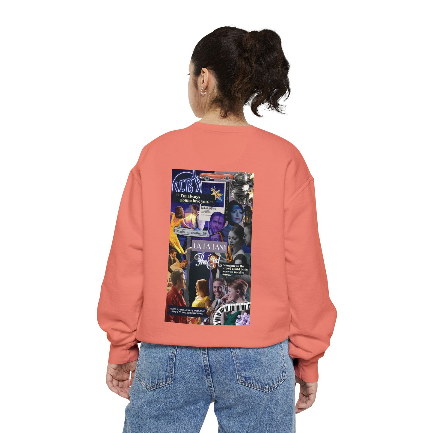 La La Land Unisex Garment-Dyed Sweatshirt