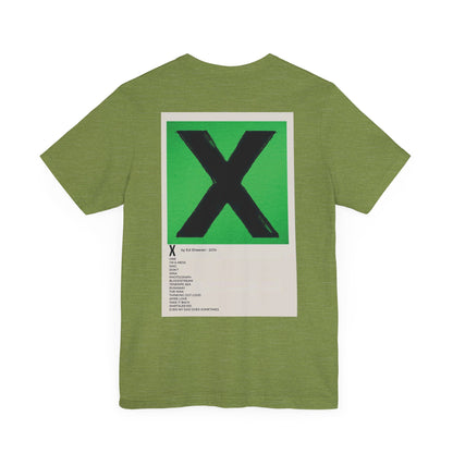 X by Ed Sheeran - 2014 Unisex Jersey Short Sleeve Tee