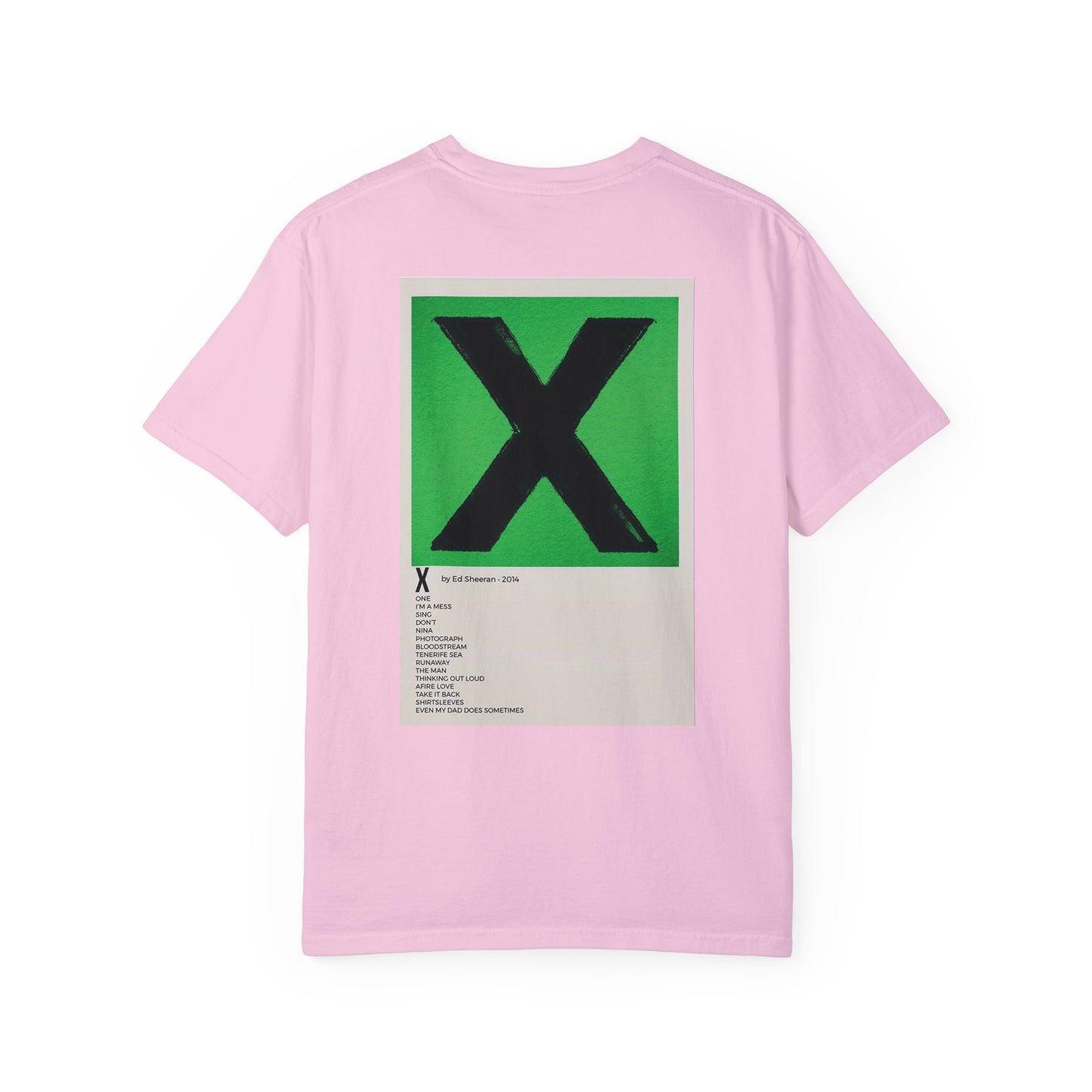 X by Ed Sheeran - 2014 Unisex Garment-Dyed T-shirt