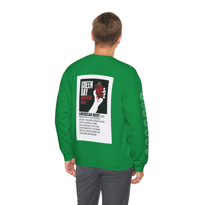 American Idiot by Green Day - 2004 Unisex Heavy Blend™ Crewneck Sweatshirt