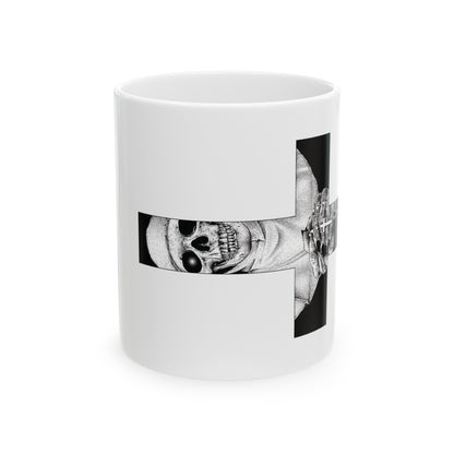 Nun Skull [1st Edition] Ceramic Mug, 11oz