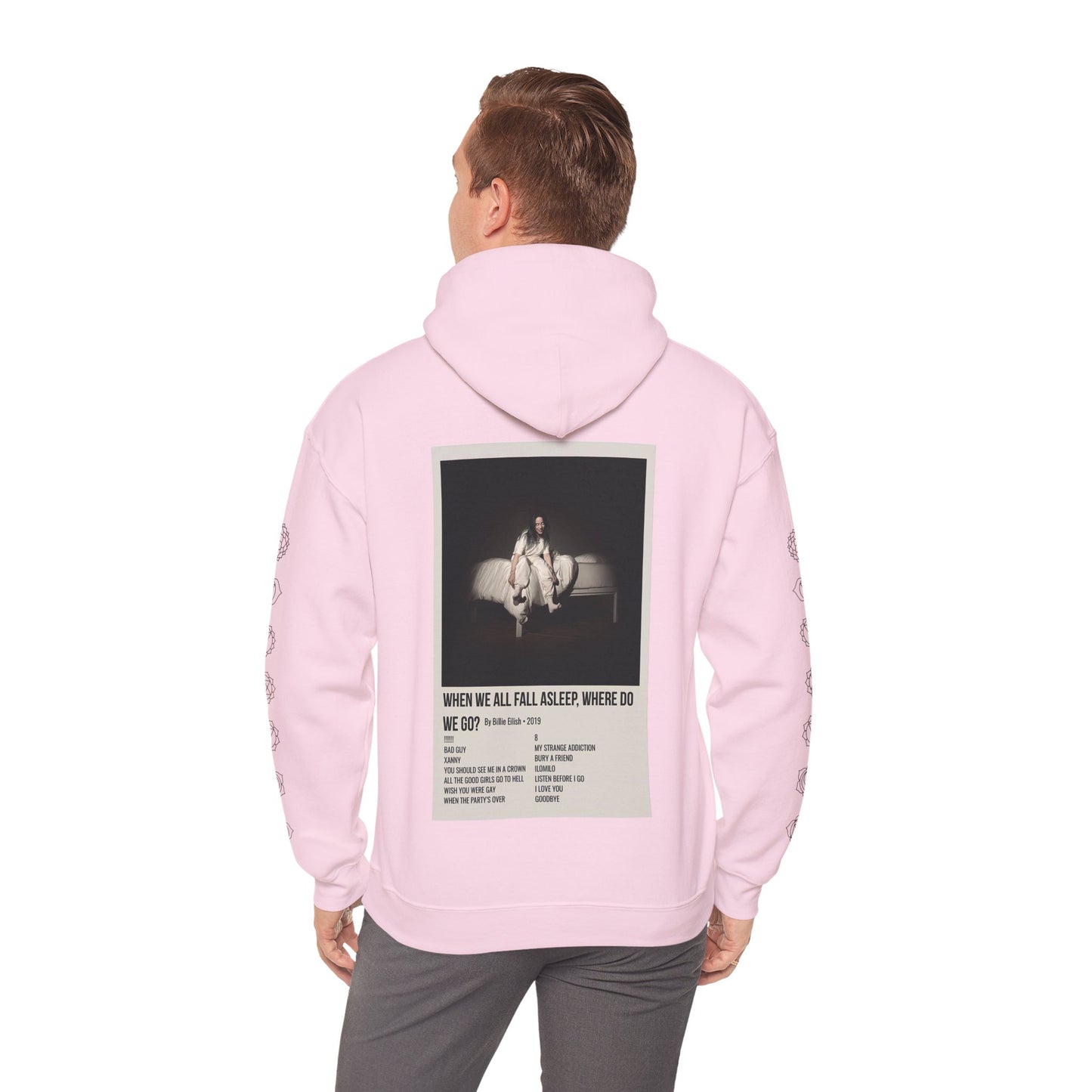 WHEN WE ALL FALL ASLEEP, WHERE DO WE GO? by Billie Eilish - 2019 Unisex Heavy Blend™ Hooded Sweatshirt