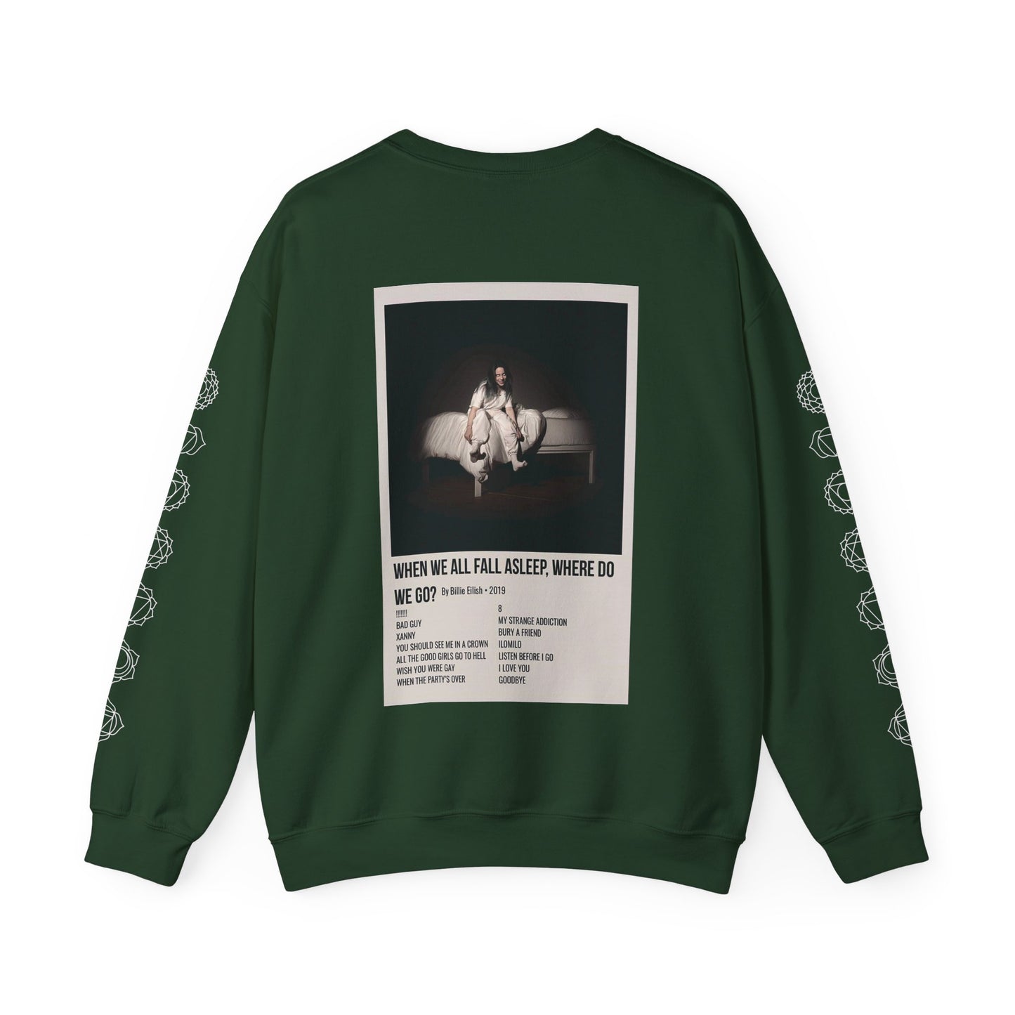 WHEN WE ALL FALL ASLEEP, WHERE DO WE GO? by Billie Eilish - 2019 Unisex Heavy Blend™ Crewneck Sweatshirt