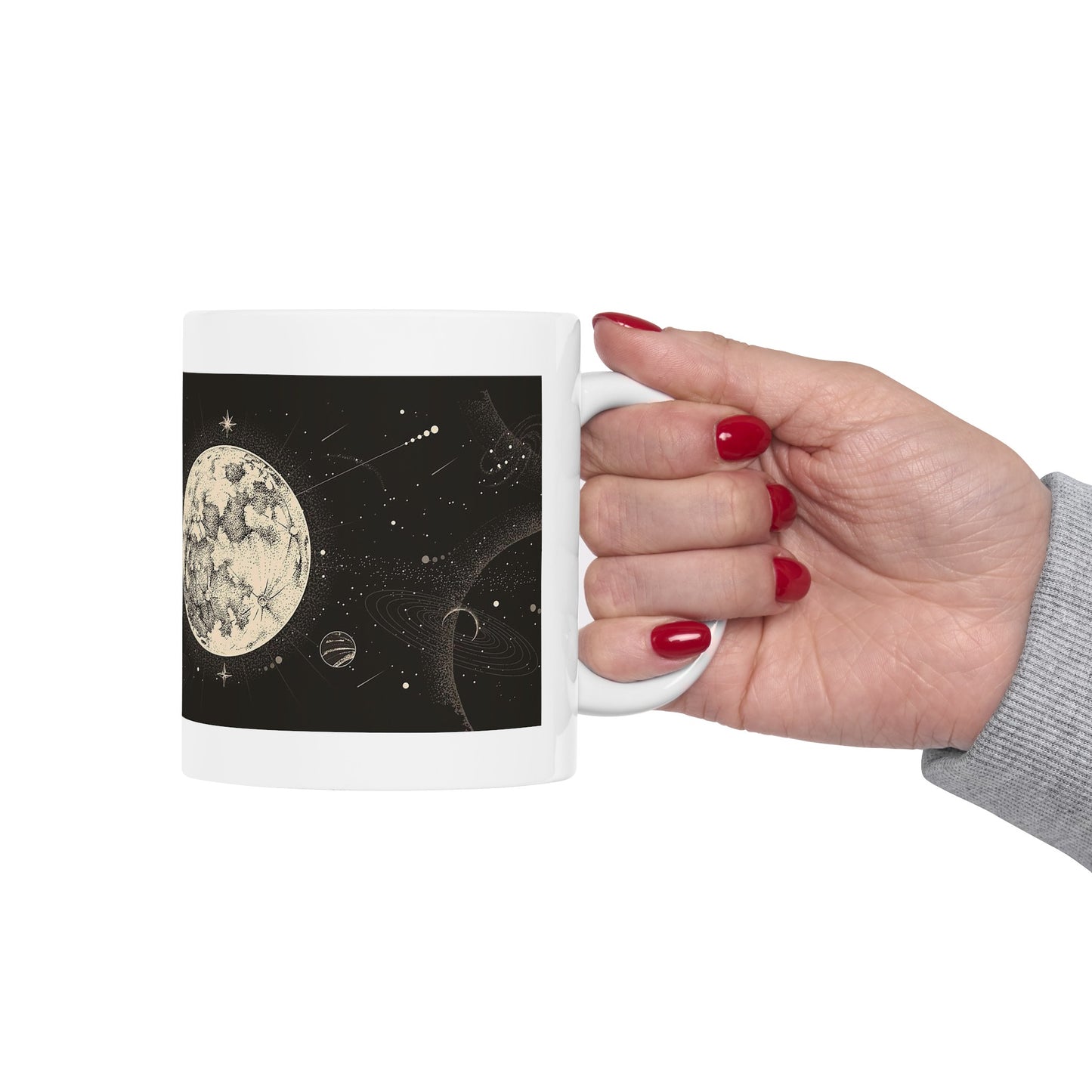 The Moon [1st Edition] Ceramic Mug, 11oz