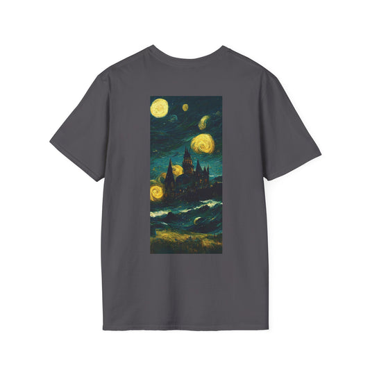 Starry Night Hogwarts Unisex Softstyle T-Shirt