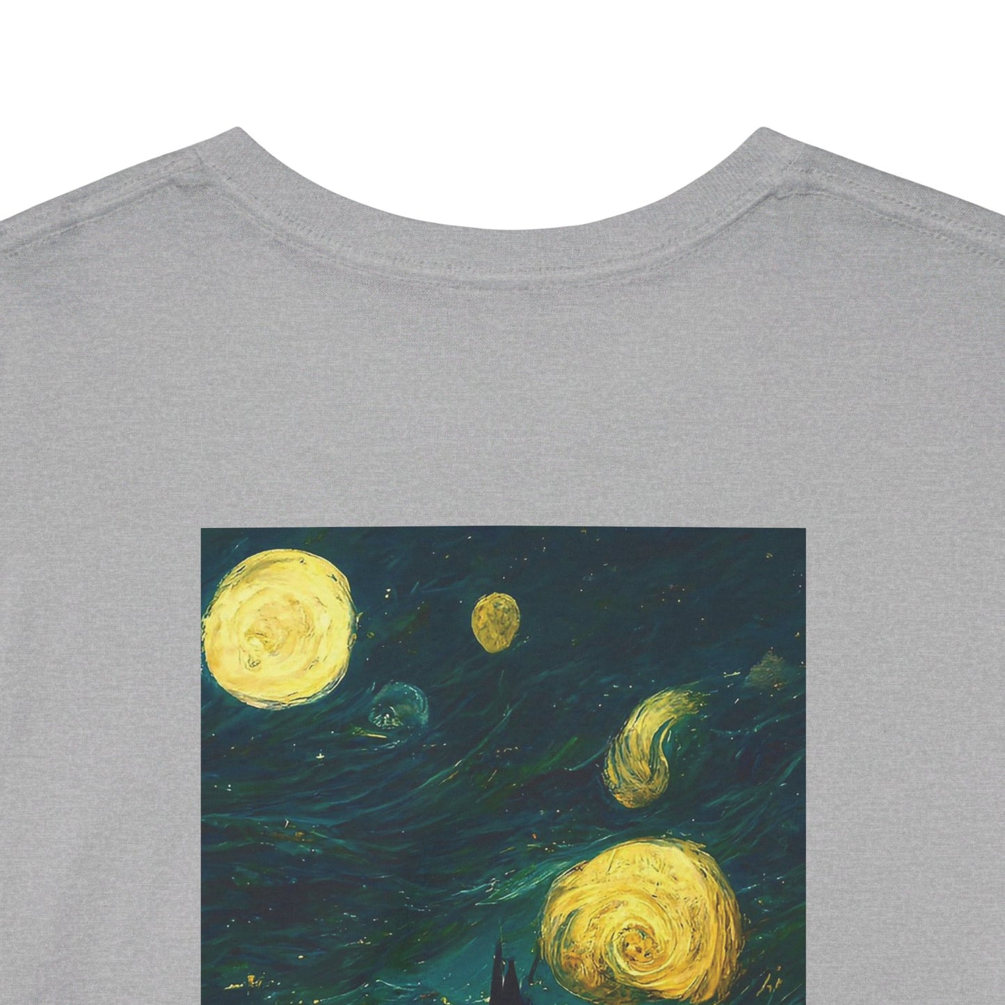 Starry Night Hogwarts Unisex Heavy Cotton Tee