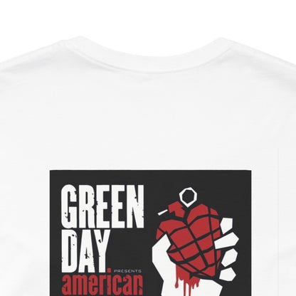 American Idiot by Green Day - 2004 Unisex Jersey Short Sleeve Tee