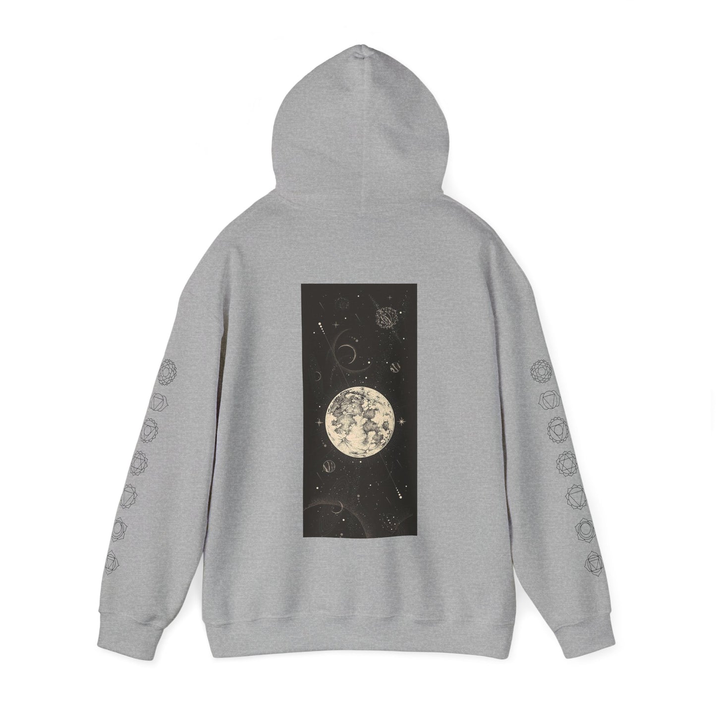 The Moon [1st Edition] Unisex Heavy Blend™ Hooded Sweatshirt