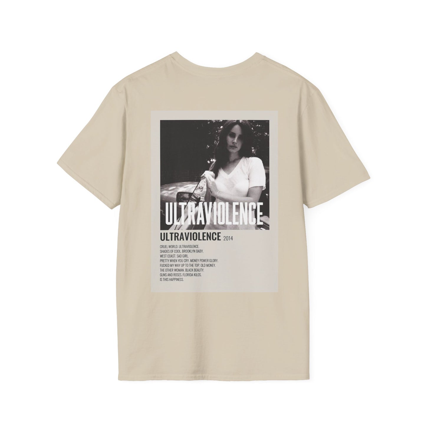 Ultraviolence by Lana Del Rey - 2014 Unisex Softstyle T-Shirt