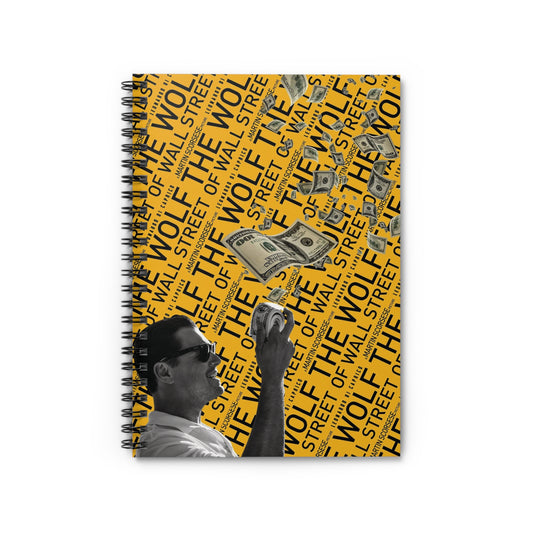 The Wolf of Wall Street [1st Edition] Spiral Notebook - Ruled Line