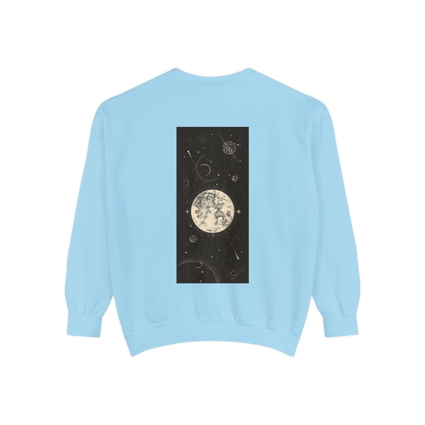 The Moon [1st Edition] Unisex Garment-Dyed Sweatshirt