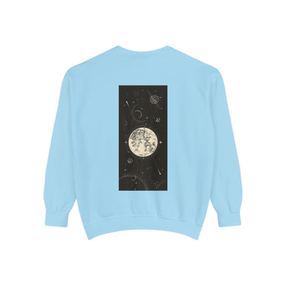 The Moon [1st Edition] Unisex Garment-Dyed Sweatshirt