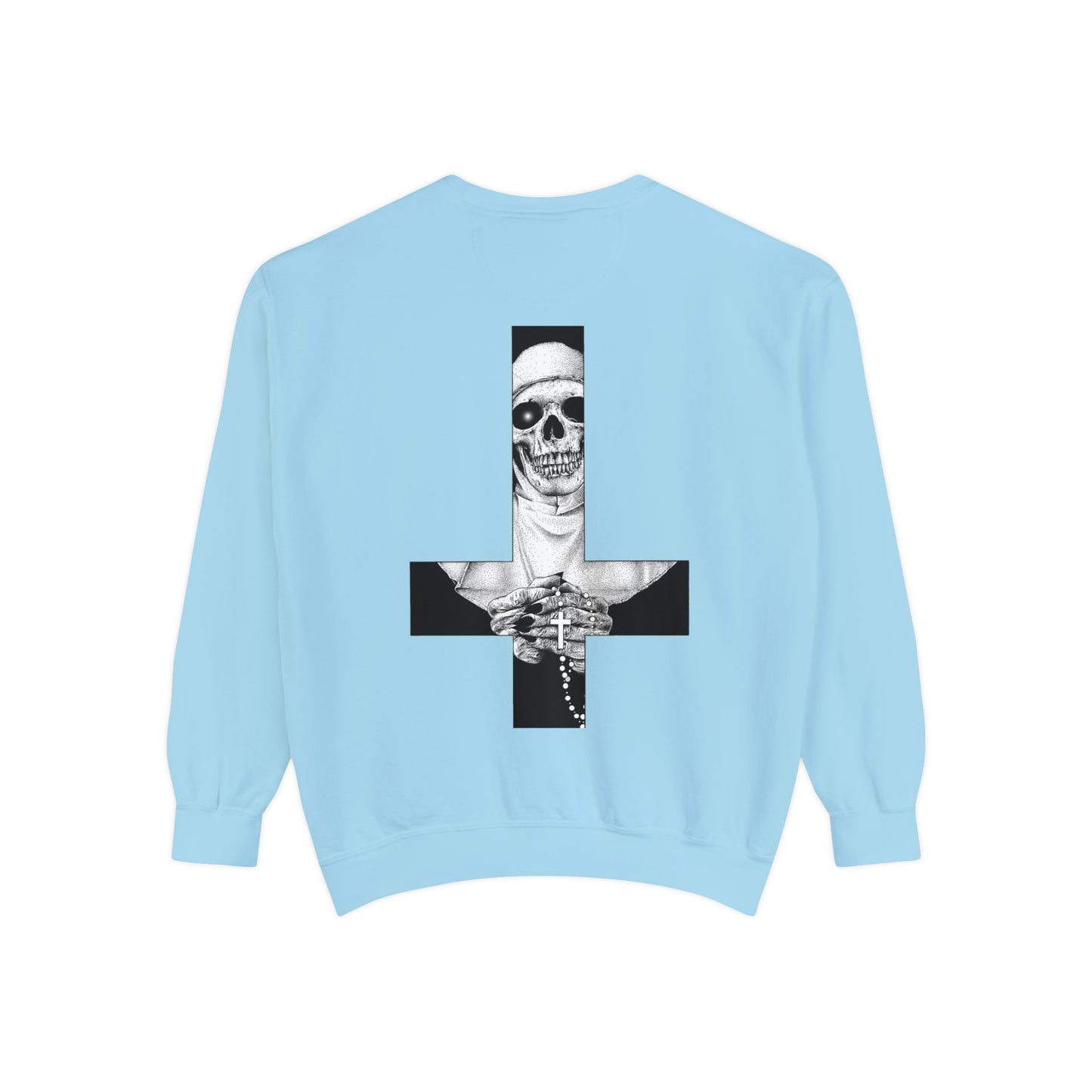 Nun Skull [1st Edition] Unisex Garment-Dyed Sweatshirt