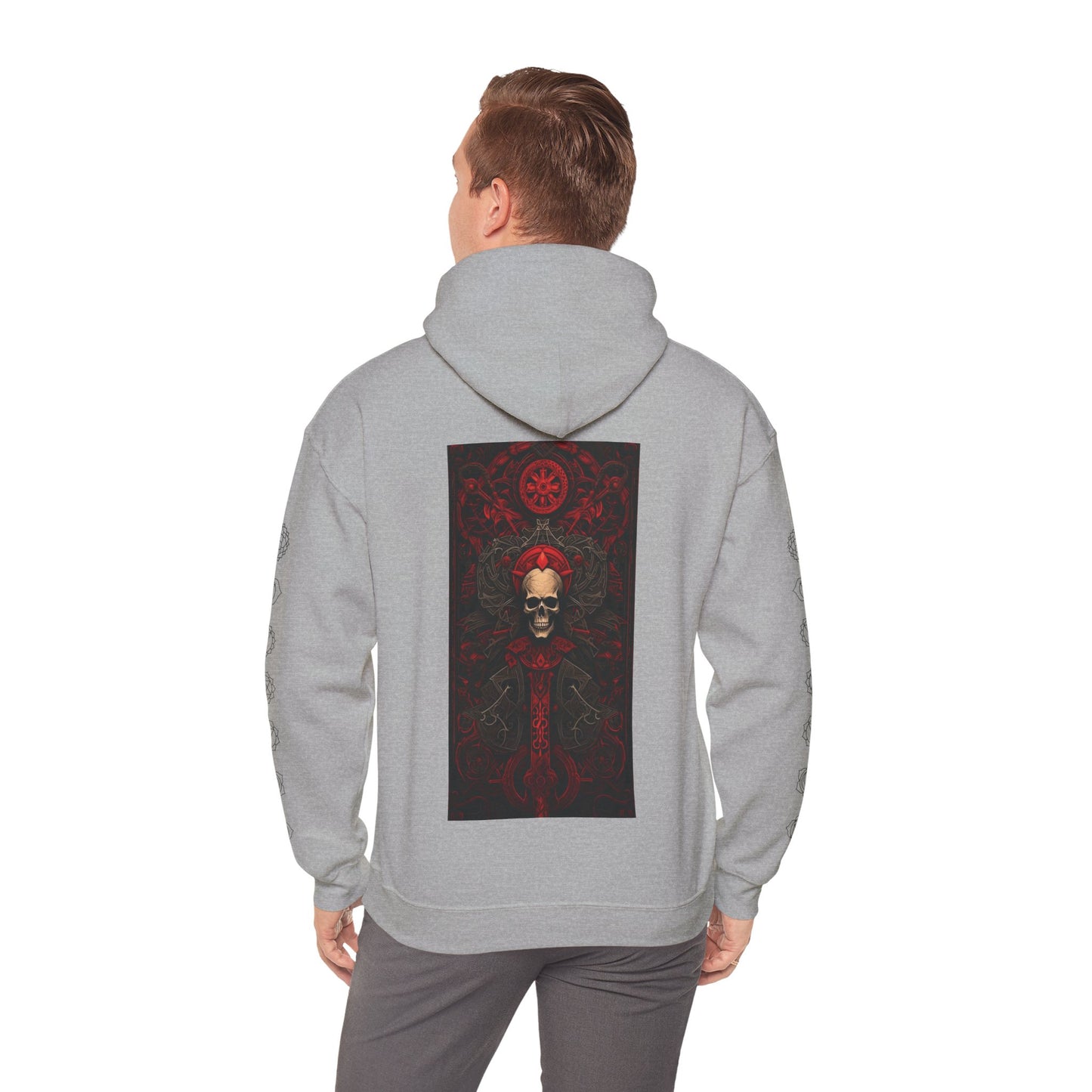 Red Gate Lock Unisex Heavy Blend™ Hooded Sweatshirt