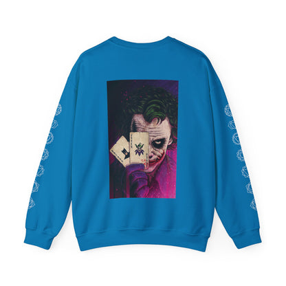 Joker Heath Ledger [2nd Edition] Unisex Heavy Blend™ Crewneck Sweatshirt