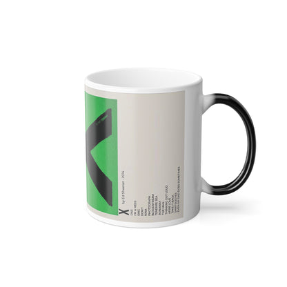 X by Ed Sheeran - 2014 Color Morphing Mug, 11oz