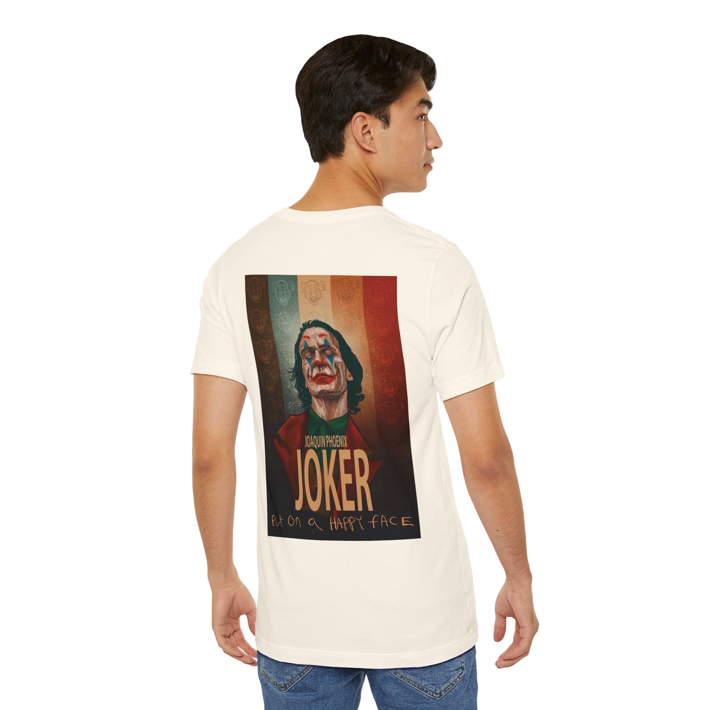 Joker Joaquin Phoenix Unisex Jersey Short Sleeve Tee