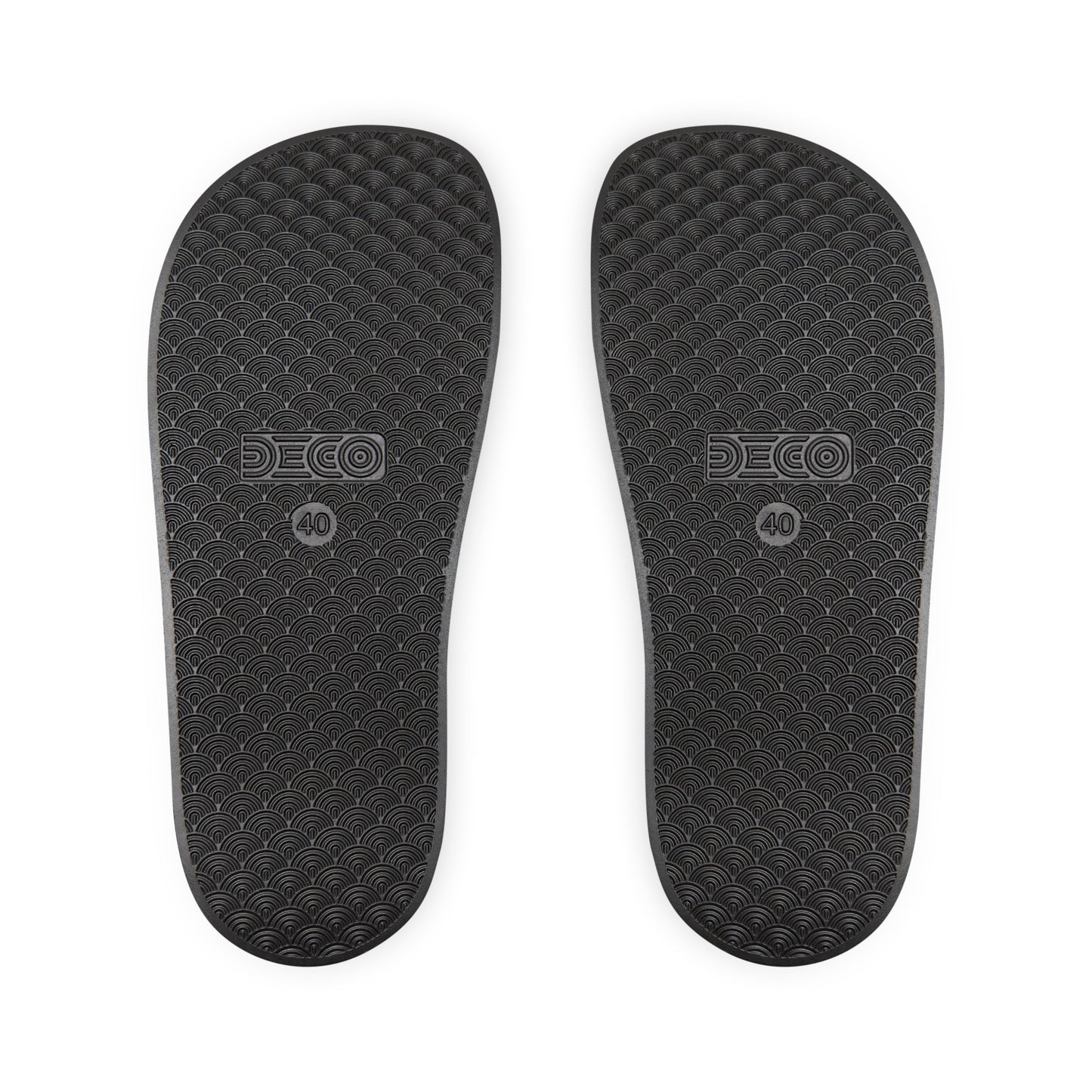 SNOBkill Men's PU Slide Sandals [Black Strap Edition]