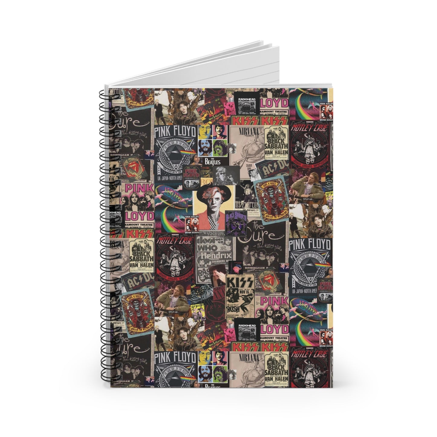 Rock Fusion [1st Edition] Spiral Notebook - Ruled Line