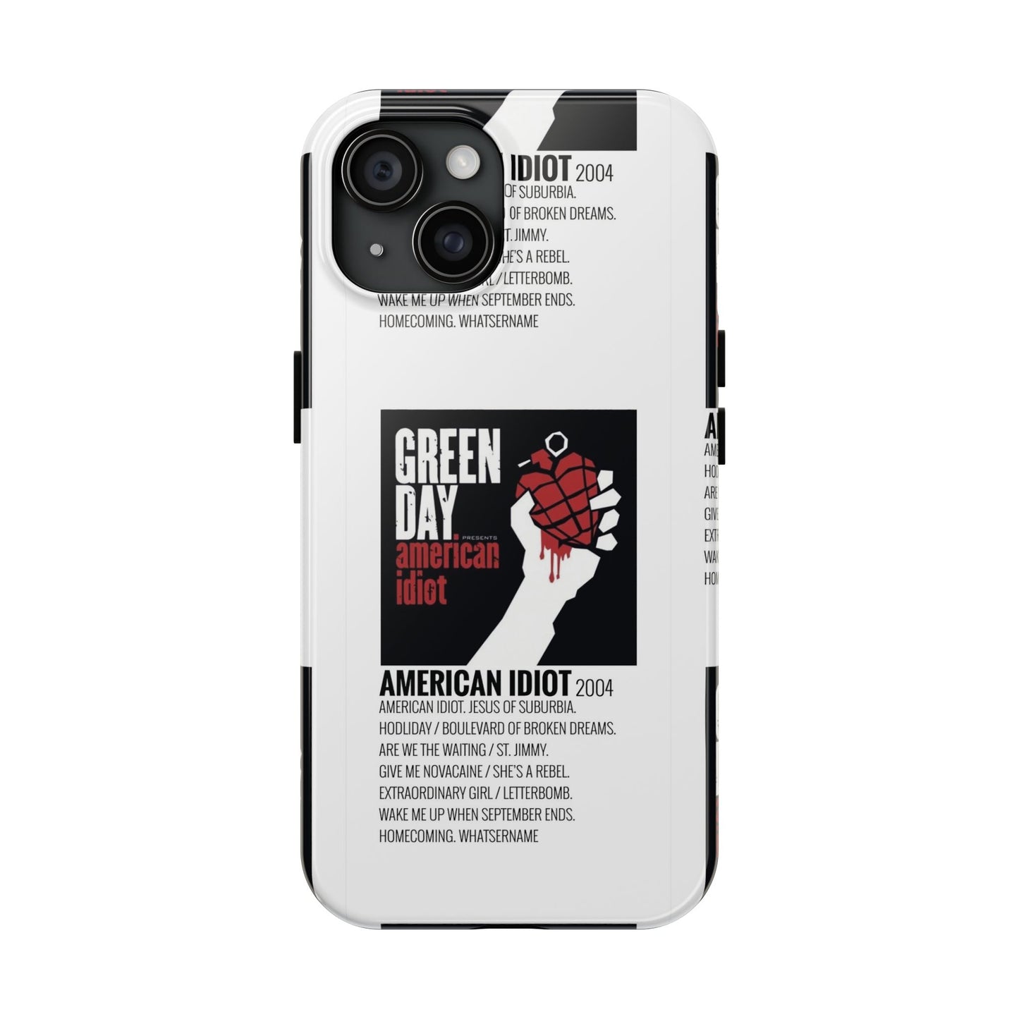 American Idiot by Green Day - 2004 Tough Phone Cases