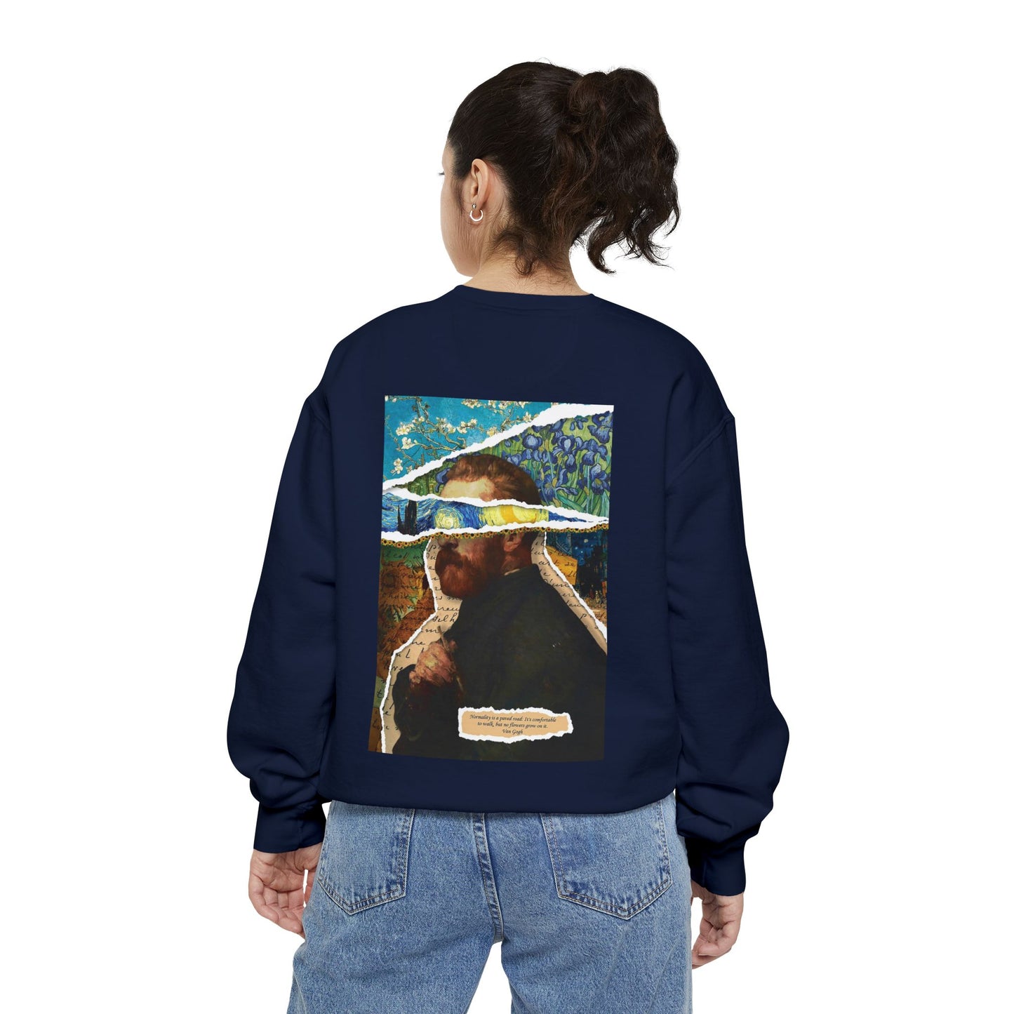 Vincent van Gogh Unisex Garment-Dyed Sweatshirt